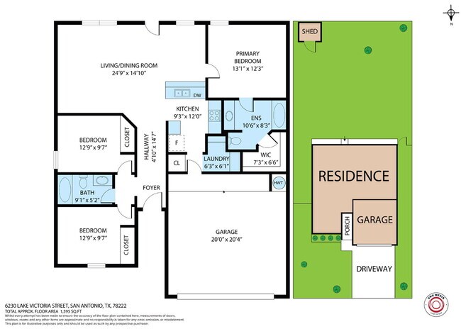 Building Photo - Charming 3-bedroom, 2-bath home located in the gated community of Southern Hills!