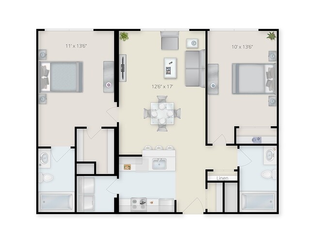 Floorplan - Ninth Square Apartments