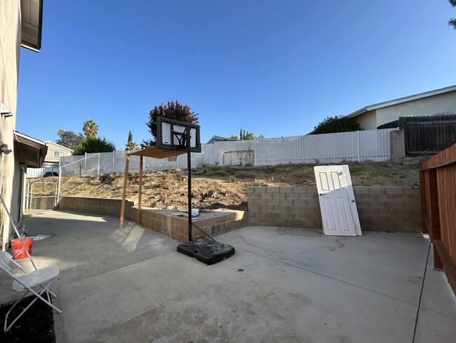 Gate dividing the house from ADU - 11690 Kismet Ave