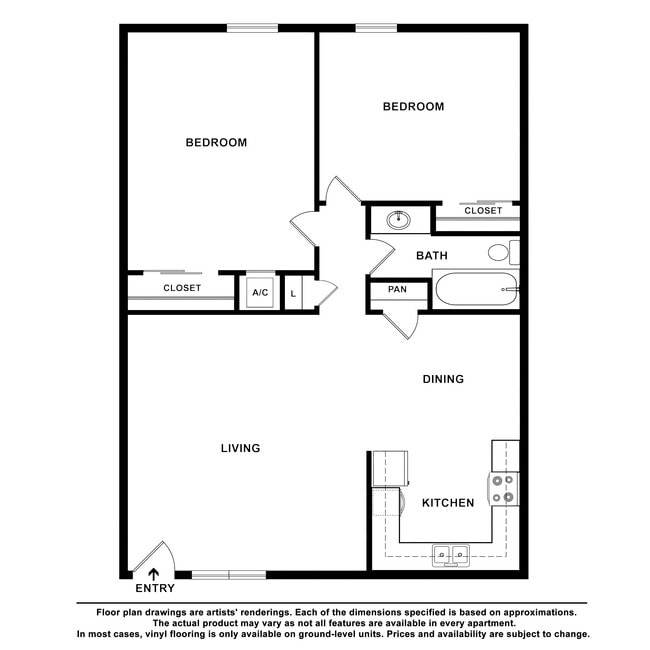 Floorplan - Maple Creek Apartments