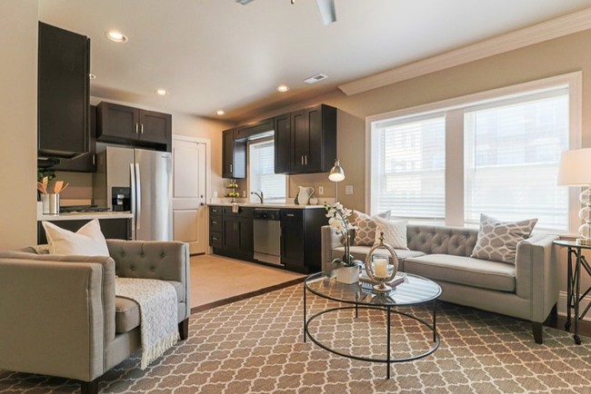 Living Room/Kitchen - Ruxton