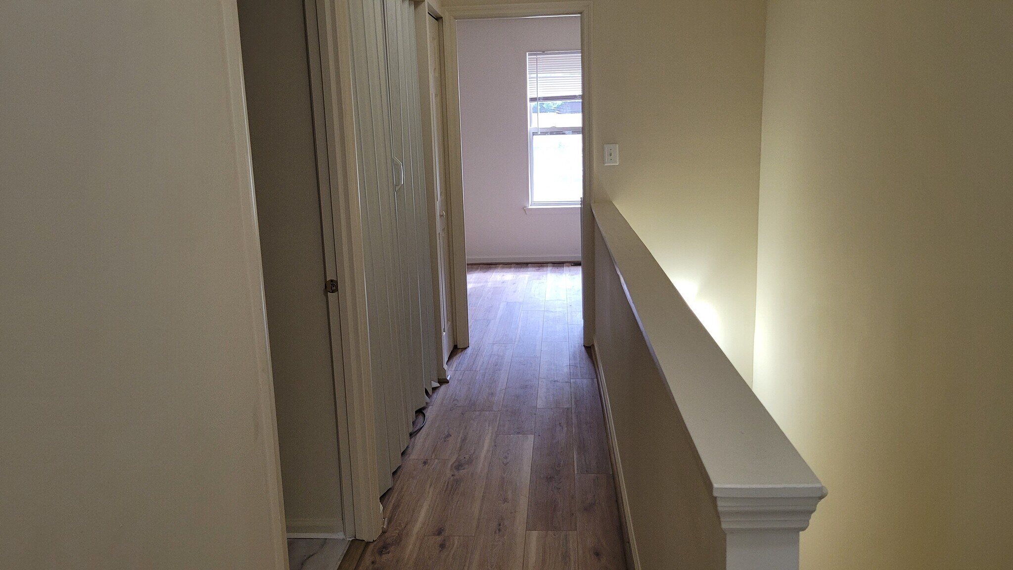 second bedroom and hall with laundry facilities upstairs - 516 Welsh Rd