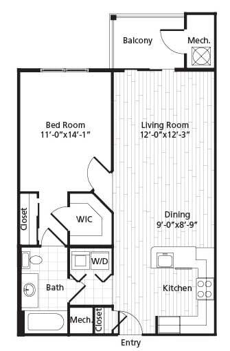 Floorplan - MetroPlace at Town Center