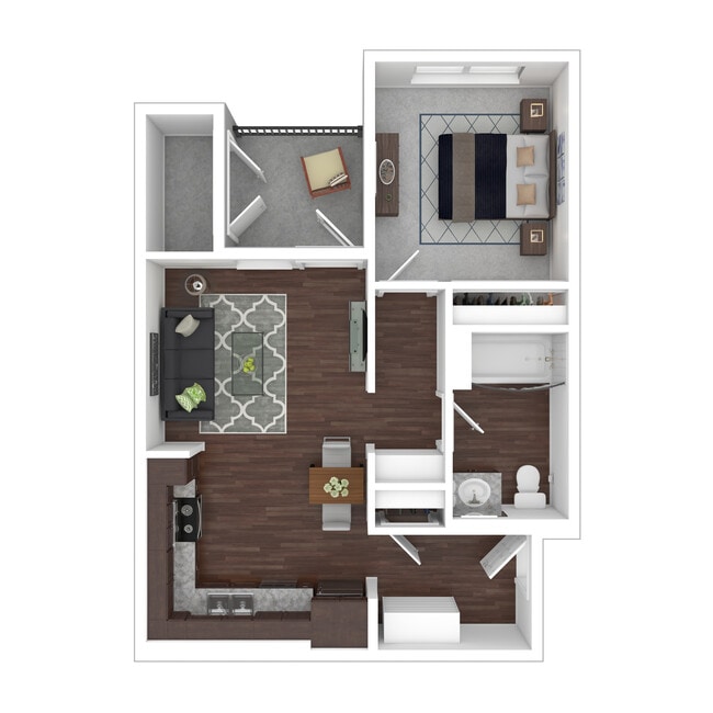 Floorplan - Sunrise Crossing Apartments