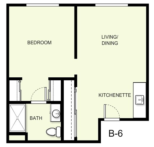 1BR/1BA - The Lodge at Wake Forest
