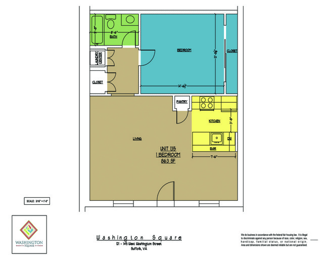 Floorplan - Washington Square