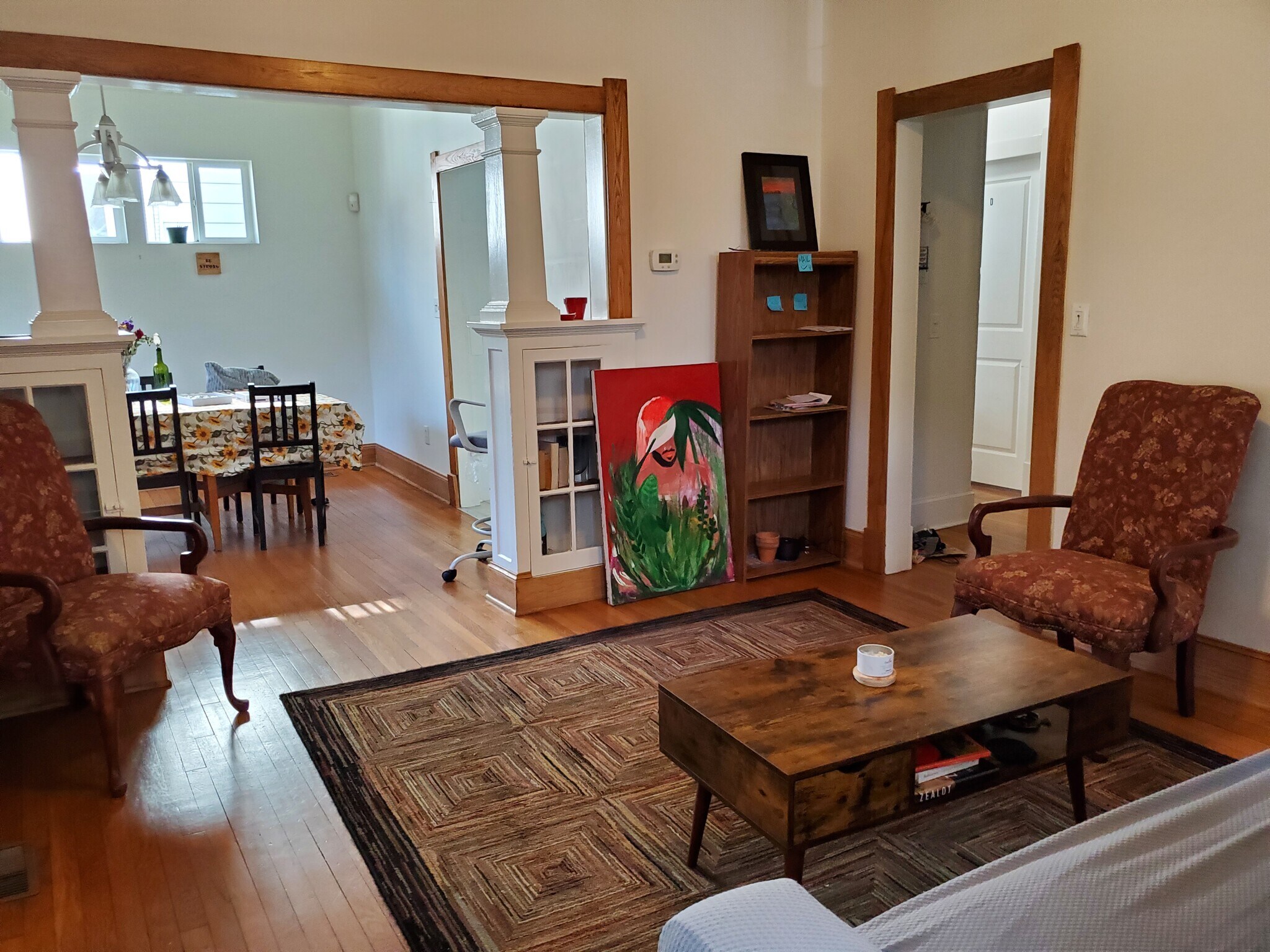 Living room looking into dining room. - 2509 10th St NE