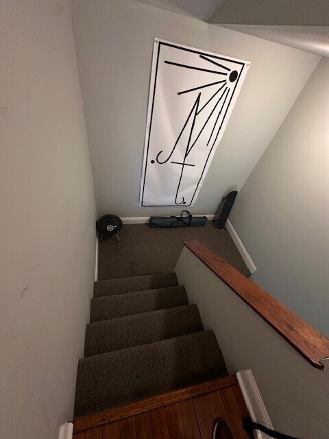 Stairwell Down - 1209 Southwest Blvd