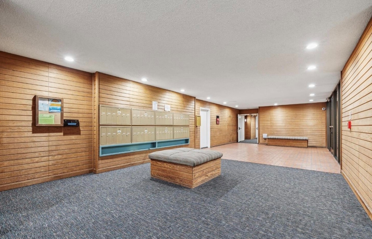 Lobby with mailboxes - 820 Sea Spray Ln