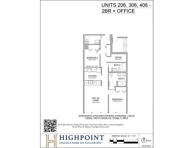 Floorplan - HIGHPOINT Lincoln Park on Fullerton