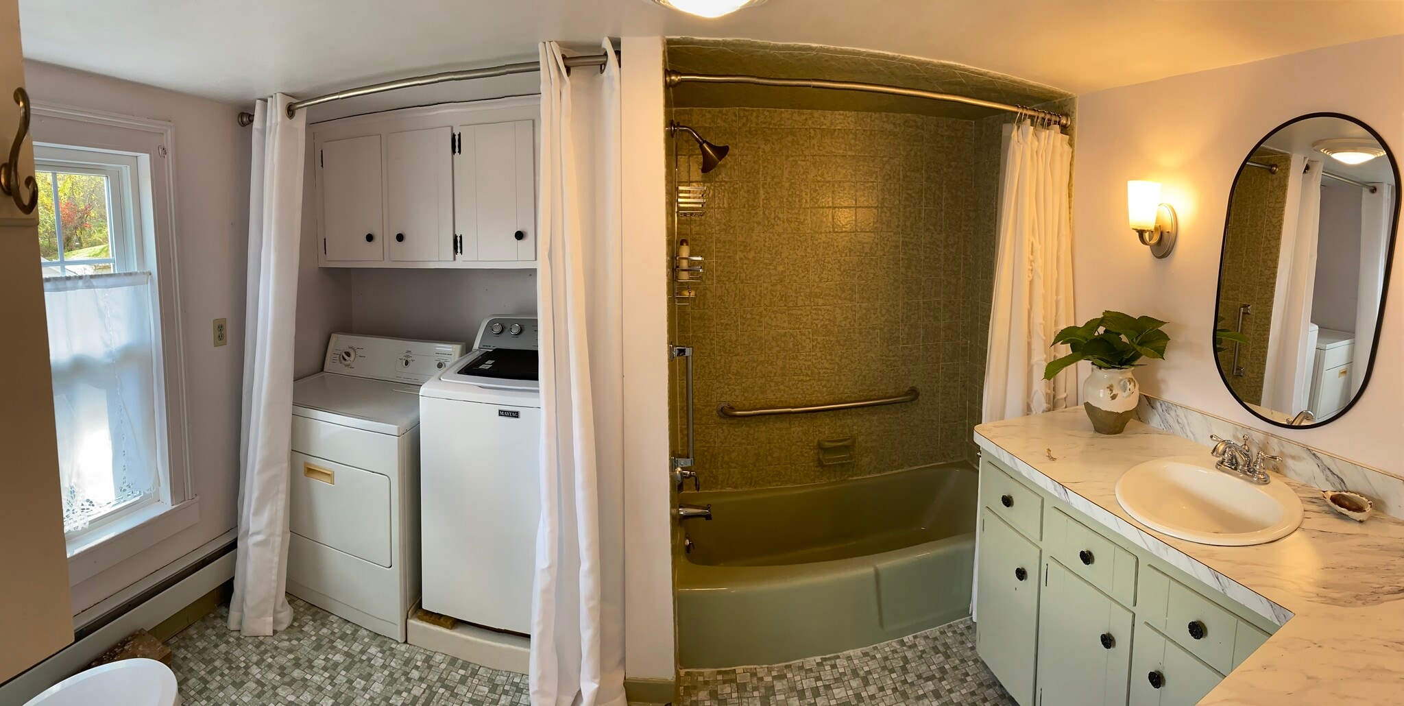 Washer/Dryer located upstairs - 80 Torrington Ave