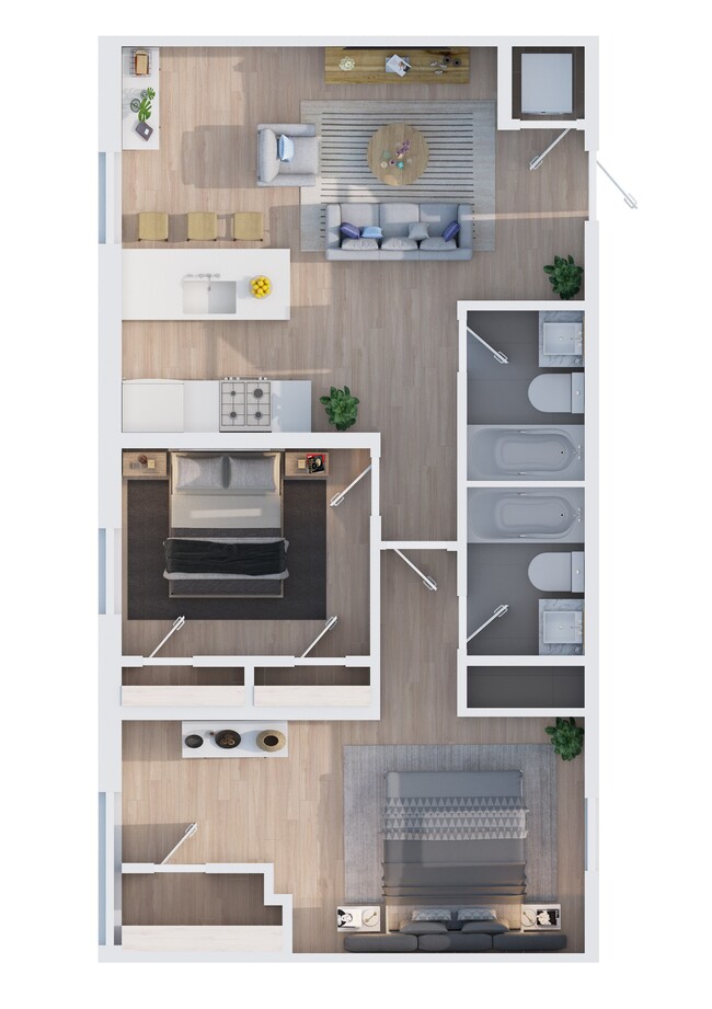 Floorplan - Colonial Flats