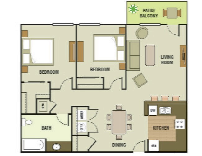 Building Photo - 2 Bedroom | 1 Bathroom 2nd Floor Apartment...