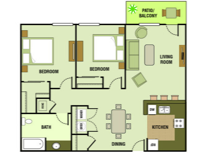 Building Photo - 2 Bedroom | 1 Bathroom Apartment in Cedar ...