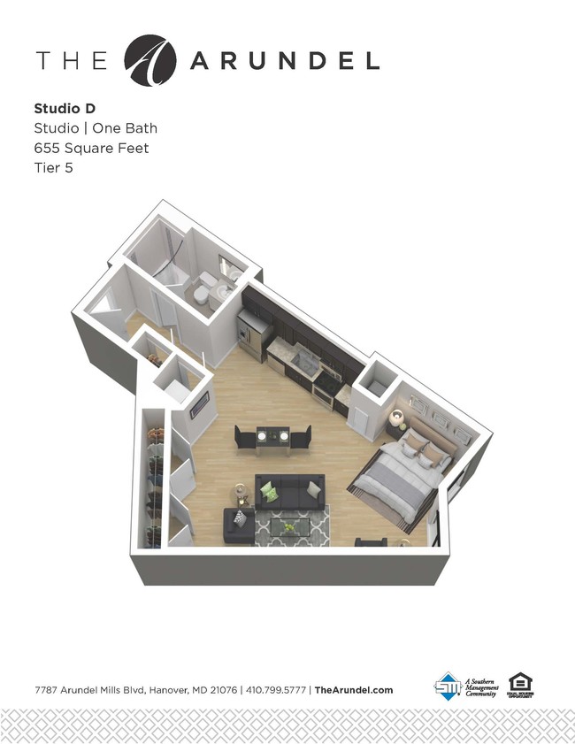 Floorplan - The Residences at Arundel Preserve