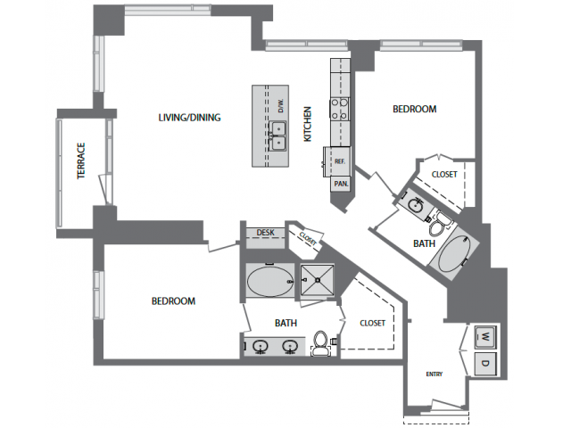 Floorplan - Hanover Post Oak