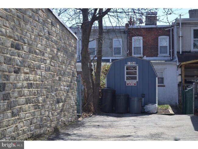back yard parking - 1206 E 11th St