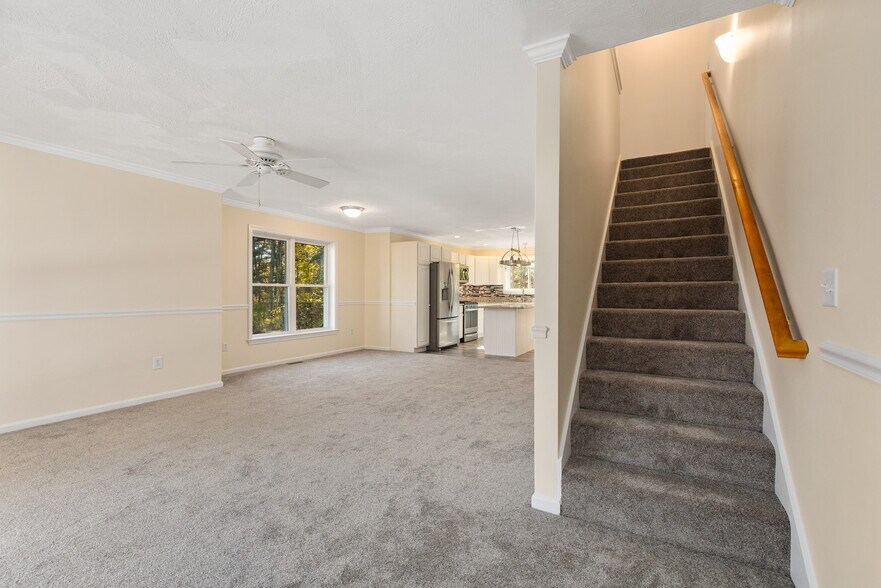 Living and Stairs to Floor 2 - 36 Chandler Ln