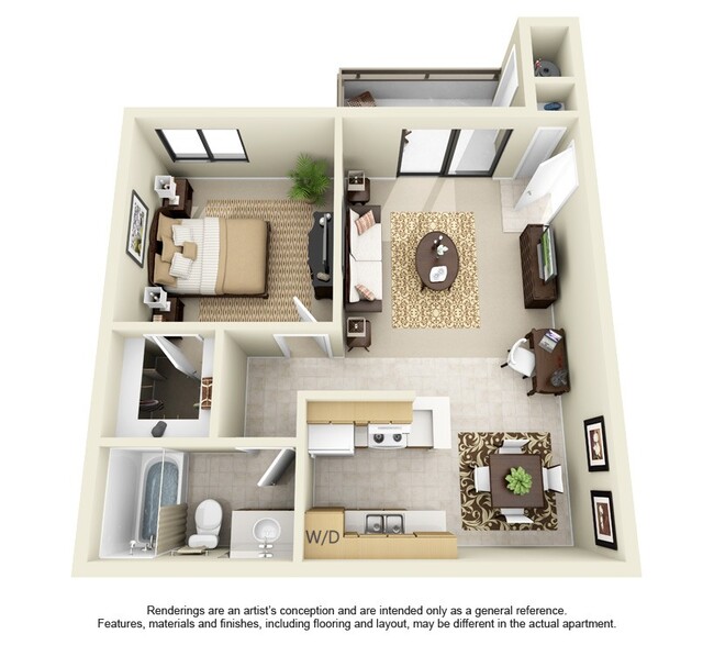 Floorplan - Village Park Apartments