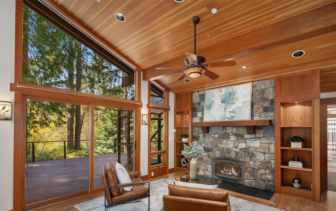 Shared - fireplace - 3303 142nd Pl NE