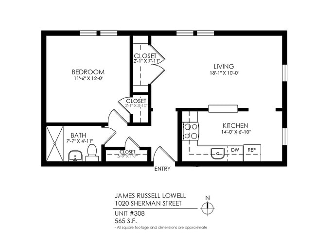 Floorplan - James Russell Lowell