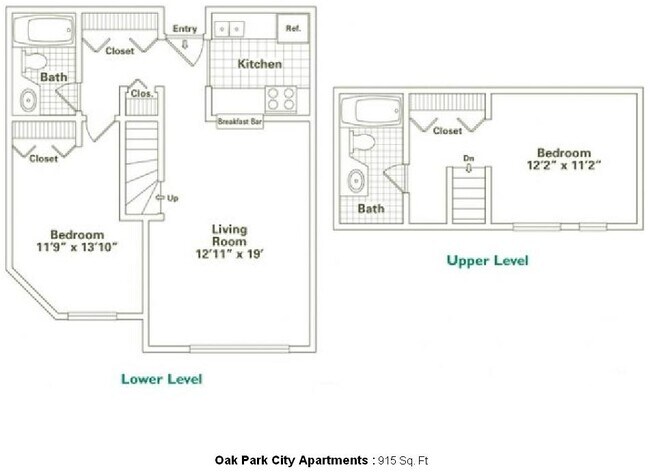 Floorplan - Oak Park City