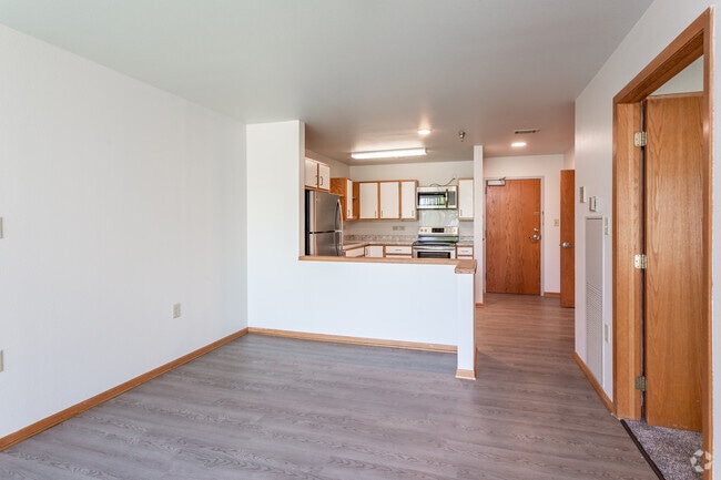 1BR - Living Room - West Field Apartments