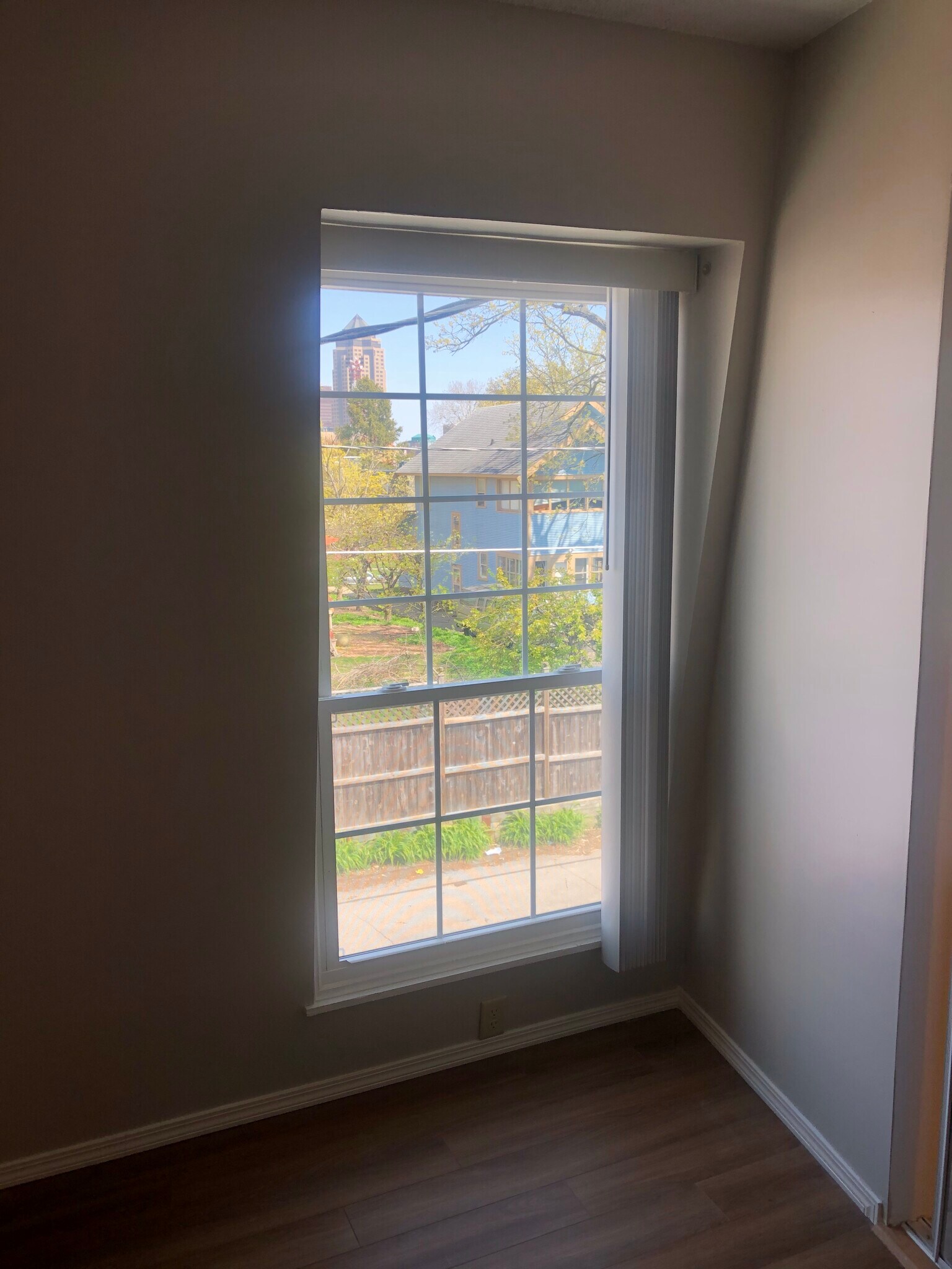 Bedroom window - 737 18th St