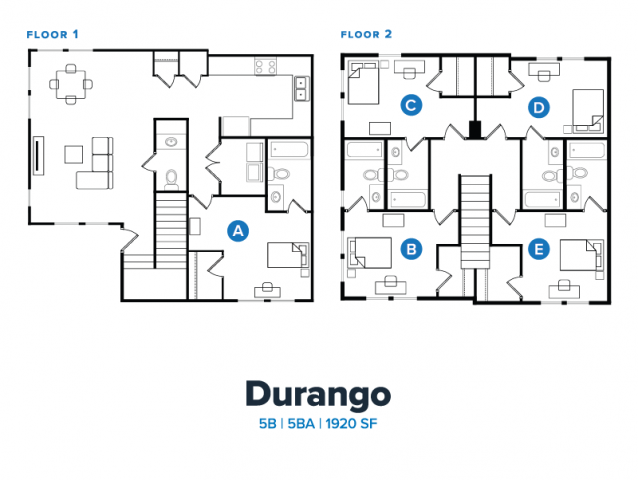 5 Bedrooms - Aspen Heights Pullman