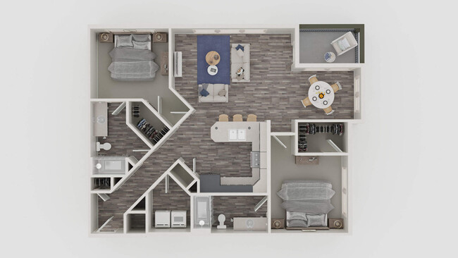 Floorplan - Parkview Apartments