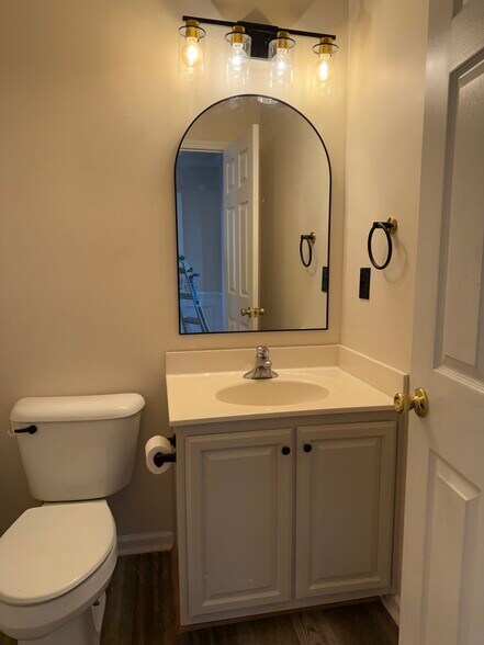 Downstairs half bath - 424 W Abington Way