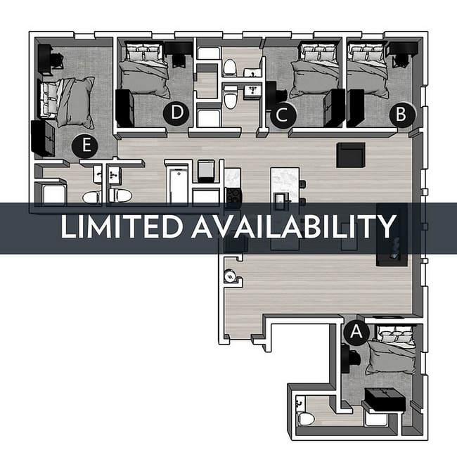 5x5 LIMITED AVAILABILITY - The Lux and Lofts