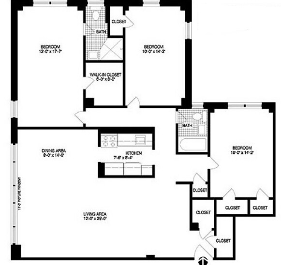 2BR/2BA - Briar Oaks