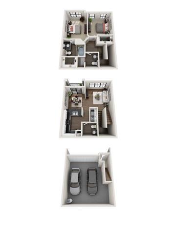 Floorplan - The Quarry Townhomes