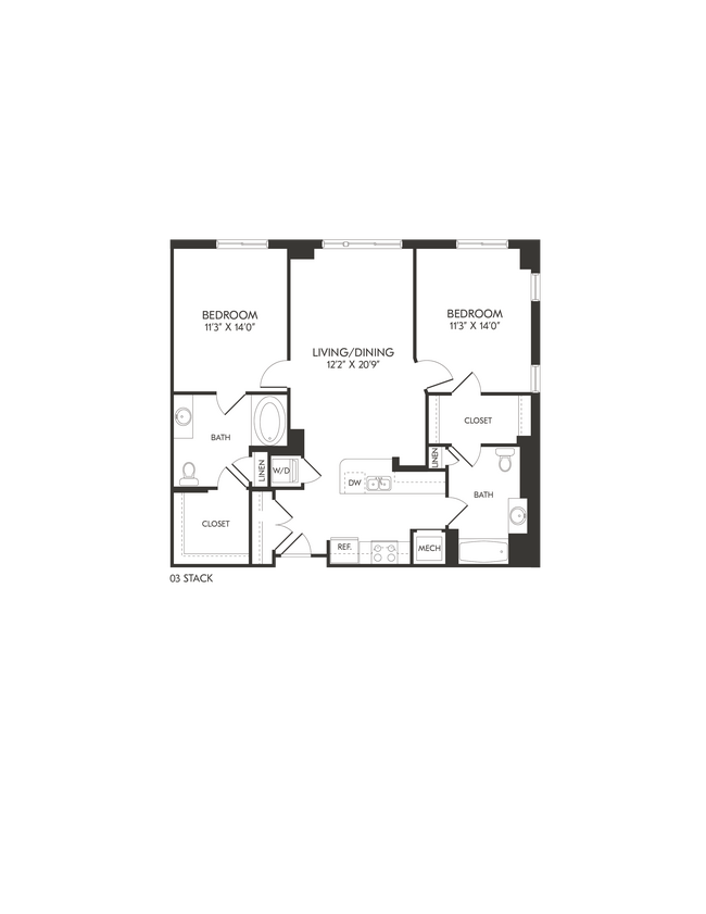 Floorplan - Seventy1Hundred