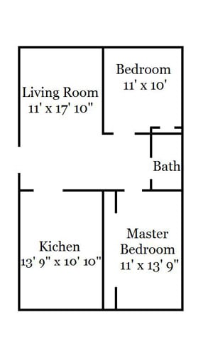2 bedroom - Peninsula Pointe Apartments