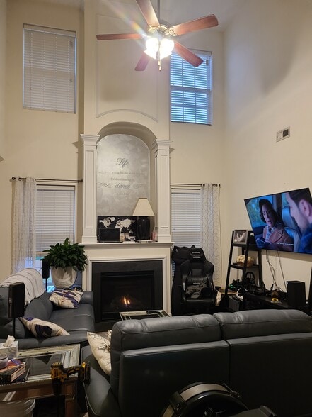 Living room - 204 Silk Oak Dr