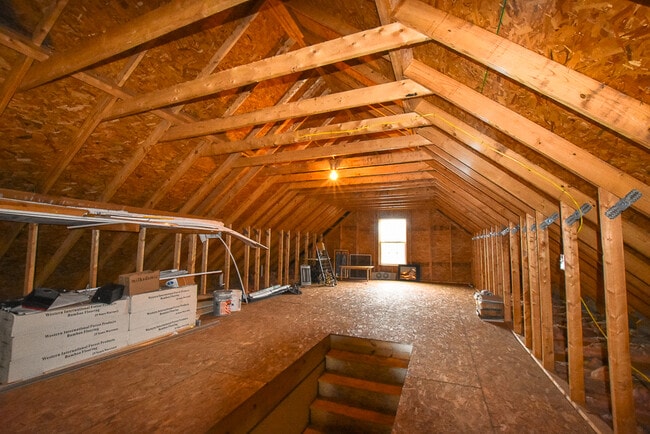 Unfinished Easy Walk Up Attic - 24 Nevada Ave