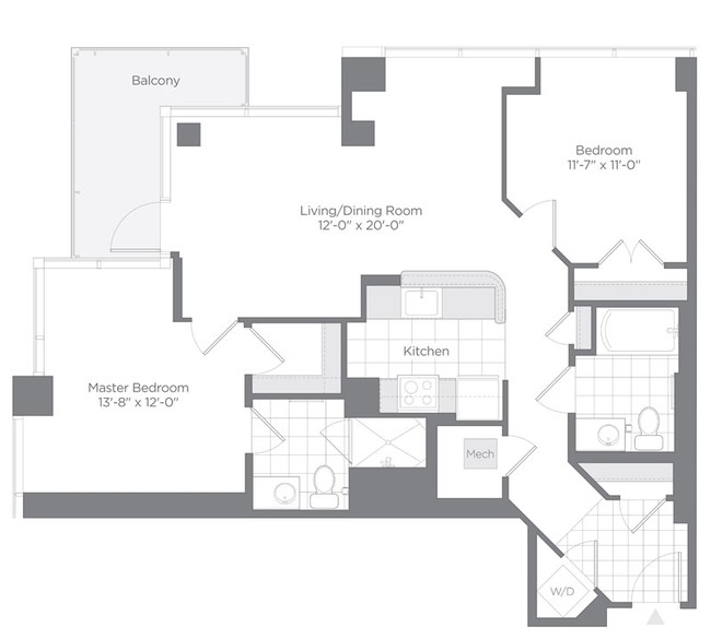 Floorplan - 220 Twentieth Street