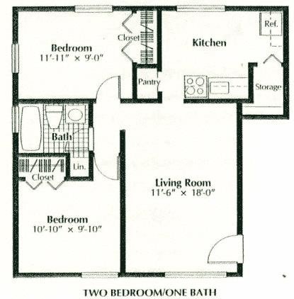Floorplan - Maple Square Apartments