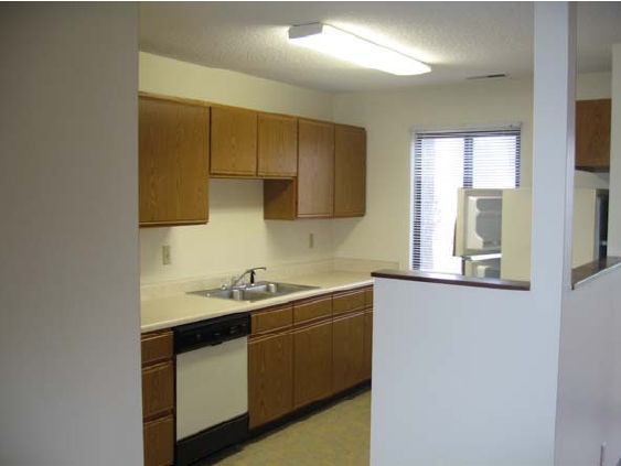 Kitchen - Northside Pines Apartments