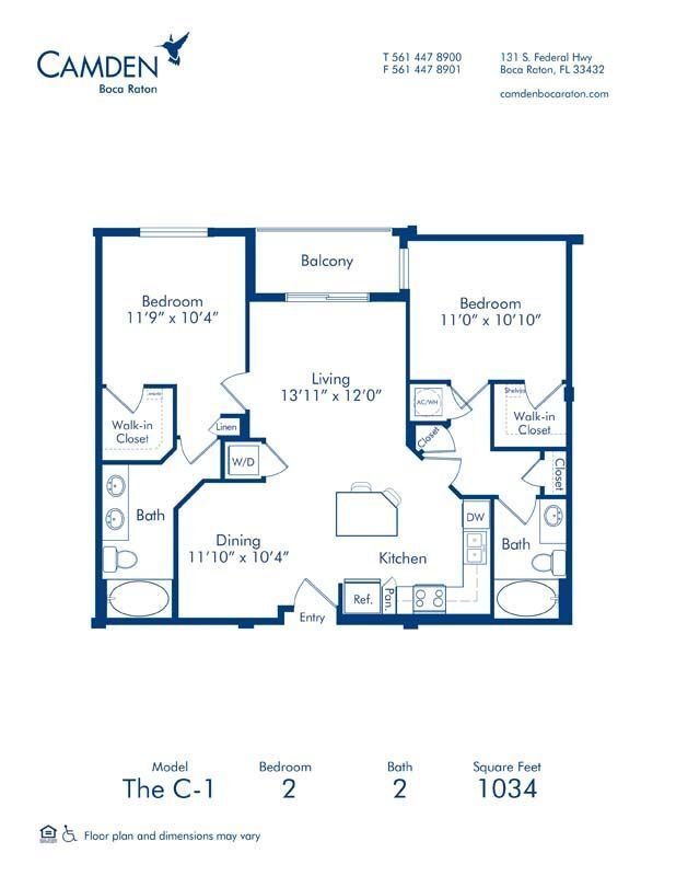 Floorplan - Camden Boca Raton