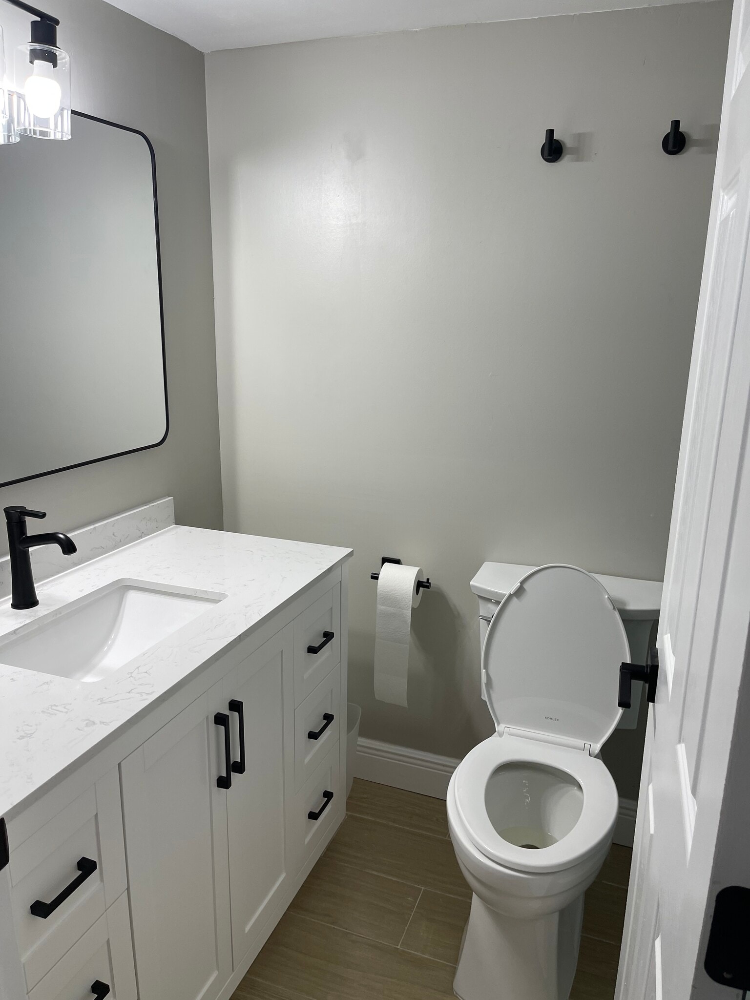 Master bathroom with shower - 3043 S Atlantic Ave
