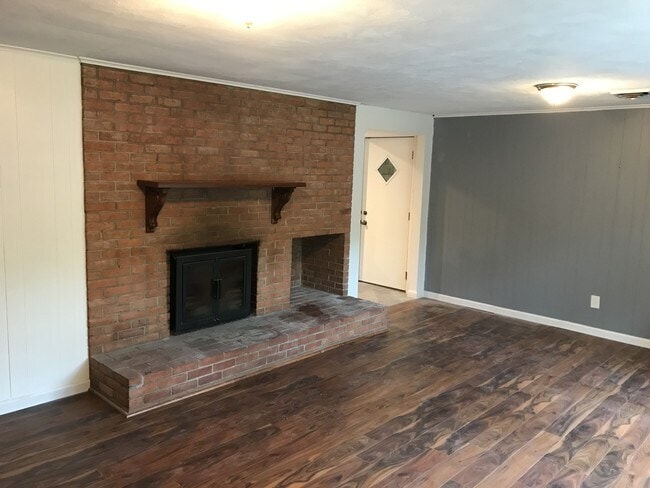 fireplace in living room - 4805 Randolph Dr