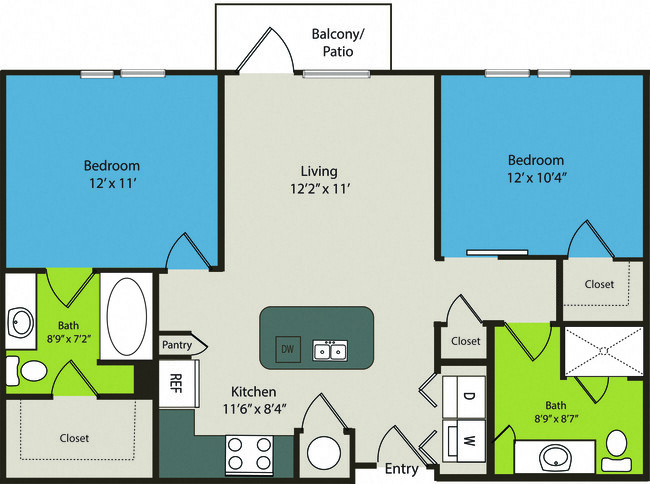 Floorplan - Waterford RiNo