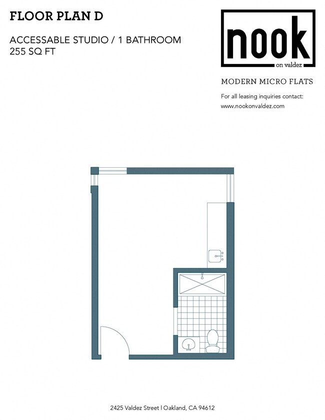 Floorplan - Nook on Valdez