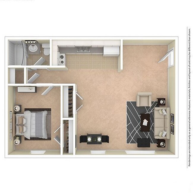 DublinVillage 1BD 1Bath 629sqft - Dublin Village II