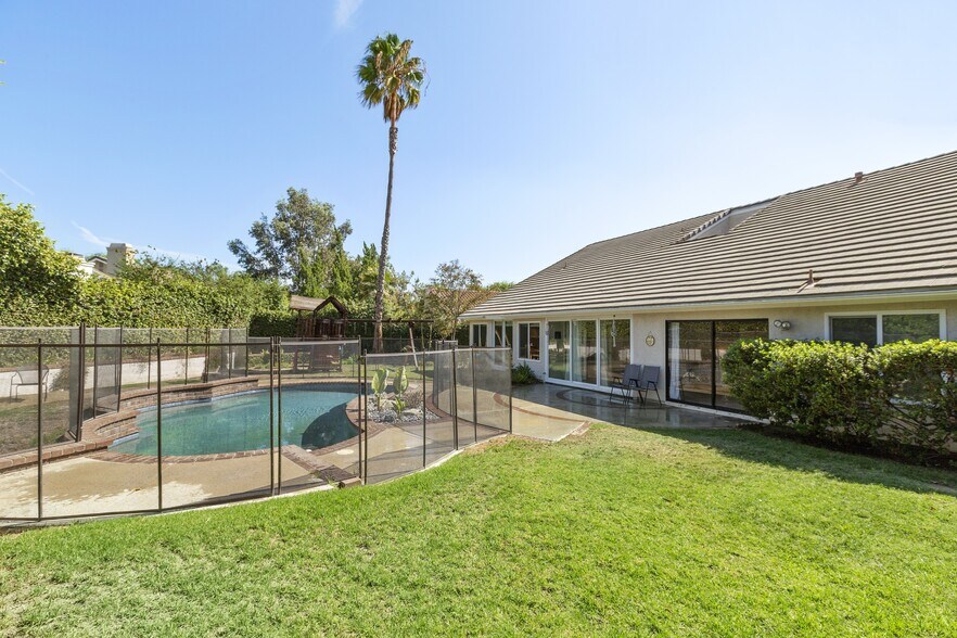 Backyard with Pool - 6146 Shadycreek Dr