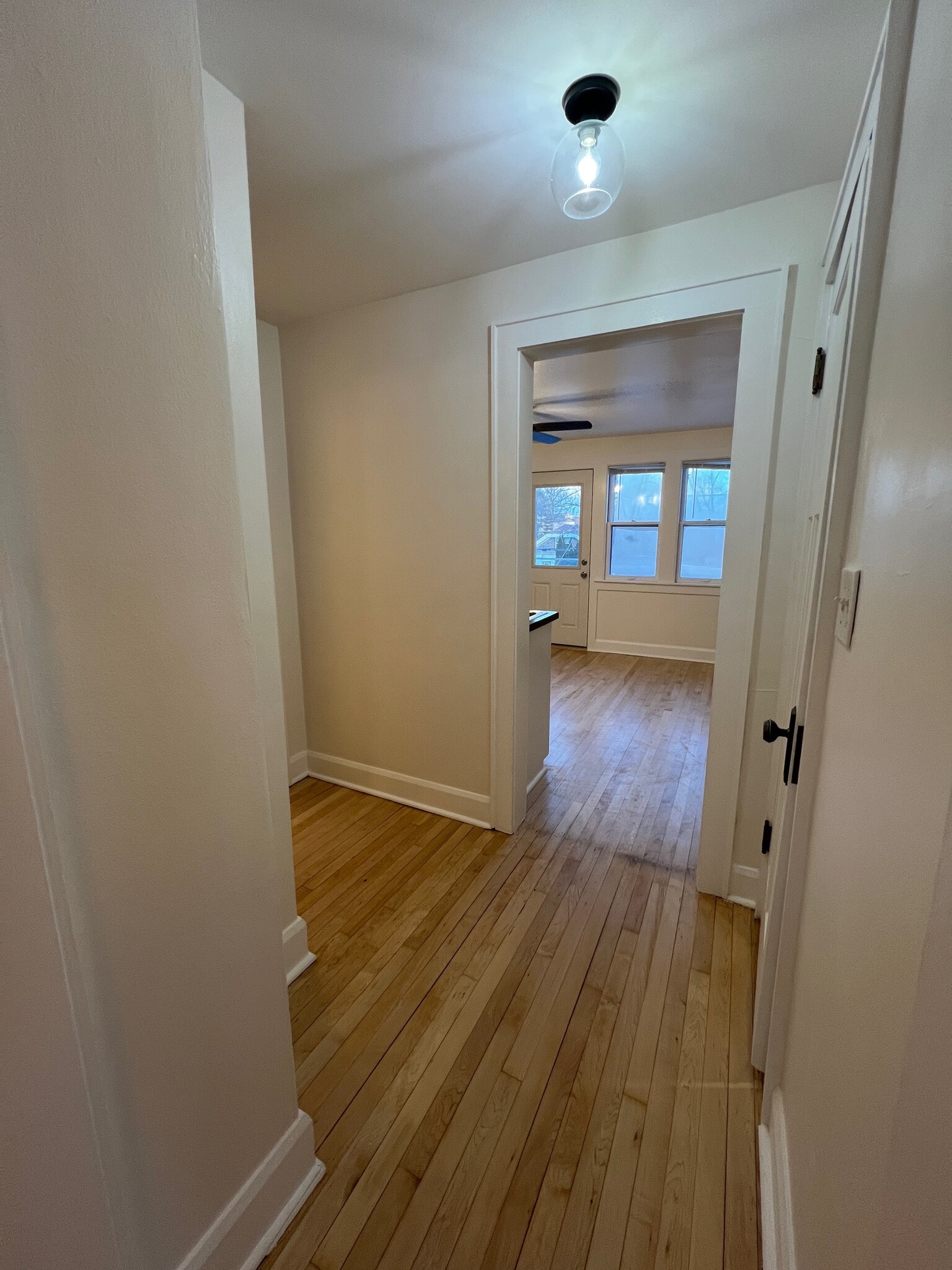 Hallway that connects DR, pantry, bedroom and bathroom - 2706 E Morgan Ave