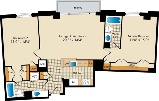 Floorplan - The Metropolitan